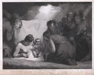 シェイクスピアギャラリーシリーズの自然と情熱が参加する幼児シェイクスピア